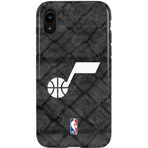 NBA Utah Jazz Black Rust iPhone XR Pro Case