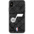 NBA Utah Jazz Black Rust iPhone XS Skin