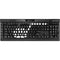 NBA Utah Jazz Black Rust K95 RGB PLATINUM Mechanical Gaming Keyboard Skin