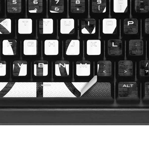 NBA Utah Jazz Black Rust K95 RGB PLATINUM Mechanical Gaming Keyboard Skin