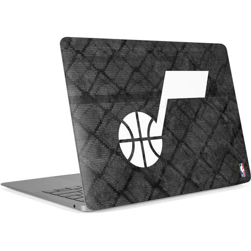 NBA Utah Jazz Black Rust Apple MacBook Air Skin