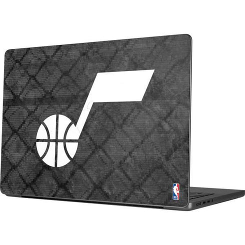 NBA Utah Jazz Black Rust MacBook Pro 14in (2021-24) Skin