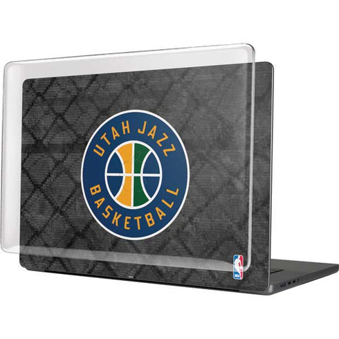 NBA Utah Jazz Black Rust MacBook Cases