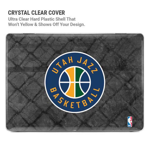 NBA Utah Jazz Black Rust MacBook Cases