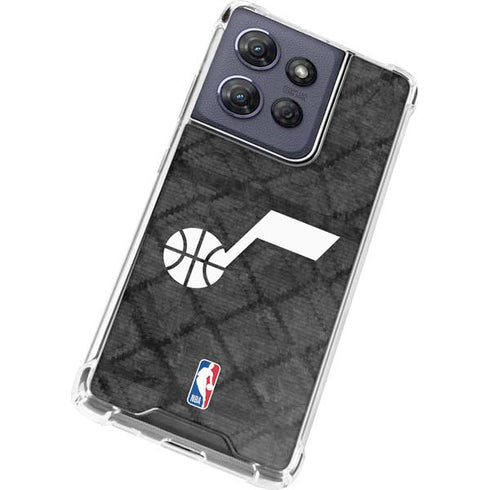 NBA Utah Jazz Black Rust Moto G Power 5G (2025) Clear Case