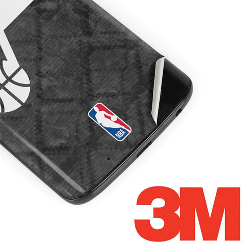 NBA Utah Jazz Black Rust Moto G6 Skin