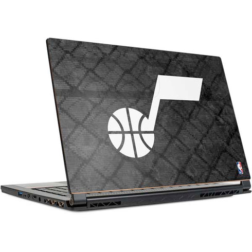 NBA Utah Jazz Black Rust MSI GS65 Stealth Laptop Skin