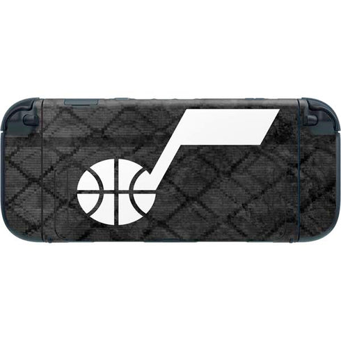 NBA Utah Jazz Black Rust Nintendo Switch 2 (2025) with Joy-Con Skin