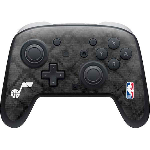 NBA Utah Jazz Black Rust Nintendo Skins