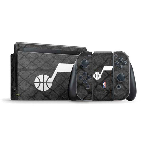 NBA Utah Jazz Black Rust Nintendo Switch Bundle Skin