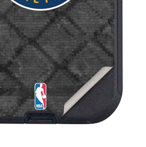 NBA Utah Jazz Black Rust Otterbox Defender iPhone Skin