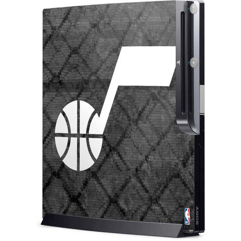 NBA Utah Jazz Black Rust Playstation 3 & PS3 Slim Skin