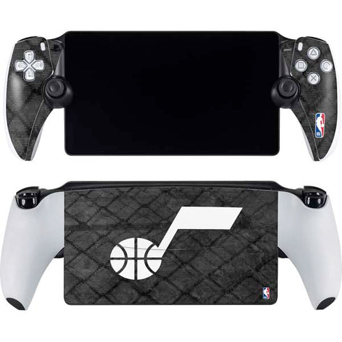NBA Utah Jazz Black Rust PlayStation Portal Remote Player Skin