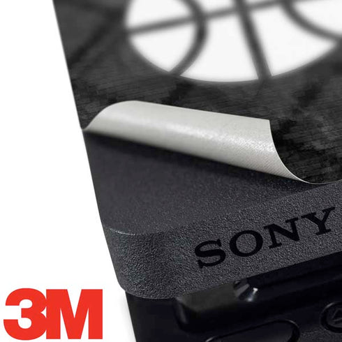 NBA Utah Jazz Black Rust PS4 Pro Console Skin