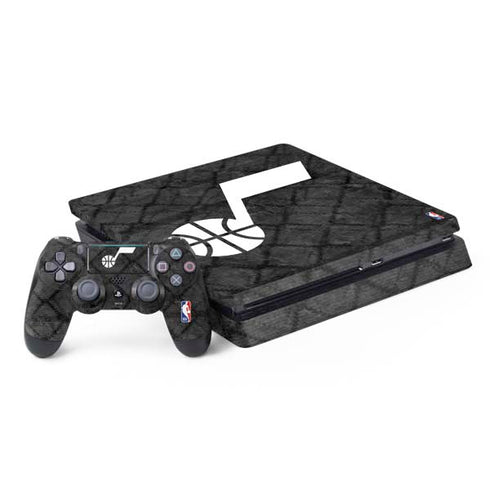 NBA Utah Jazz Black Rust PS4 Slim Bundle Skin