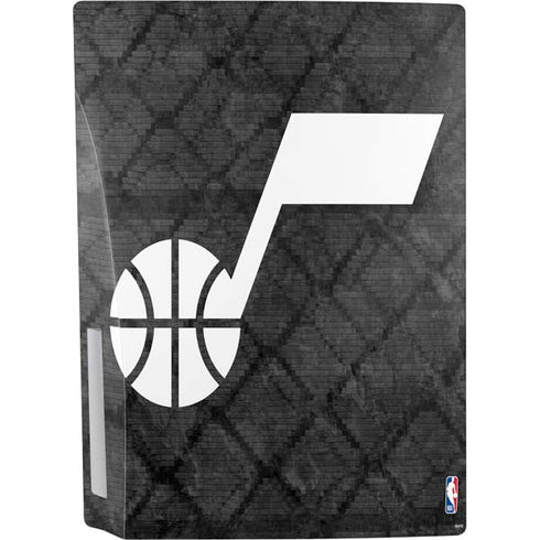 NBA Utah Jazz Black Rust PS5 Console Skin