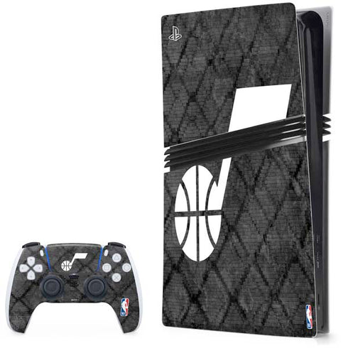 NBA Utah Jazz Black Rust PlayStation PS5 Skins