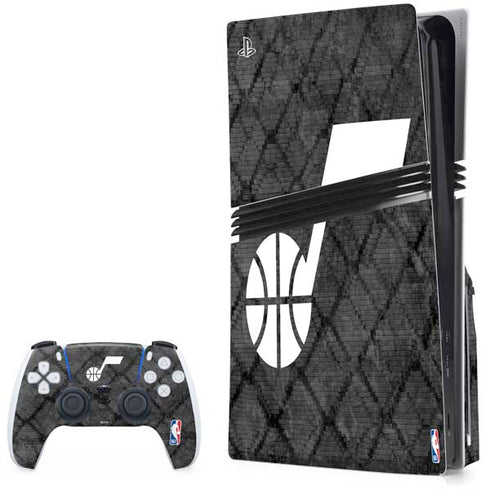 NBA Utah Jazz Black Rust PlayStation PS5 Skins