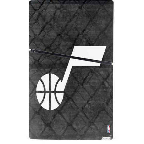 NBA Utah Jazz Black Rust PS5 Slim Digital Edition Console Skin