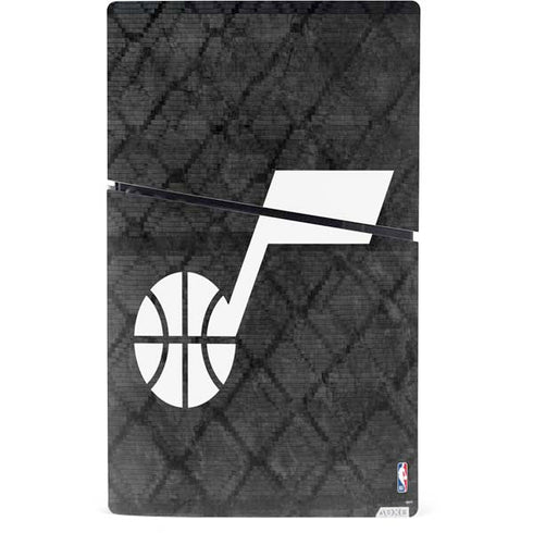 NBA Utah Jazz Black Rust PS5 Slim Digital Edition Console Skin
