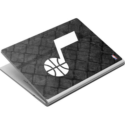 NBA Utah Jazz Black Rust Surface Book Skin