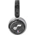 NBA Utah Jazz Black Rust Surface Headphones Skin