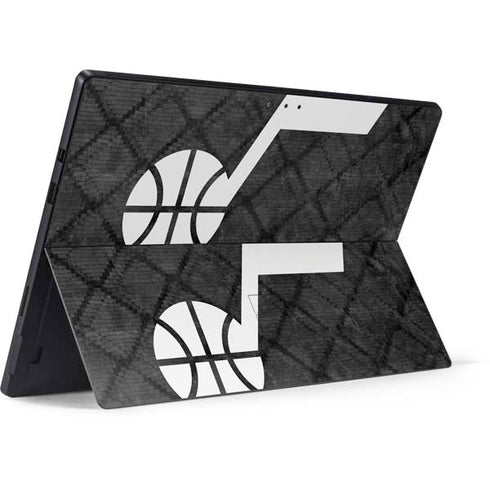 NBA Utah Jazz Black Rust Surface Pro 6 Skin