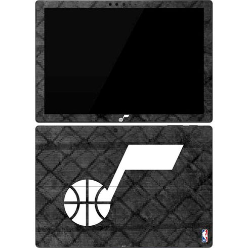 NBA Utah Jazz Black Rust Surface Pro 7 Skin