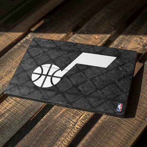 NBA Utah Jazz Black Rust Surface Pro 7 Skin
