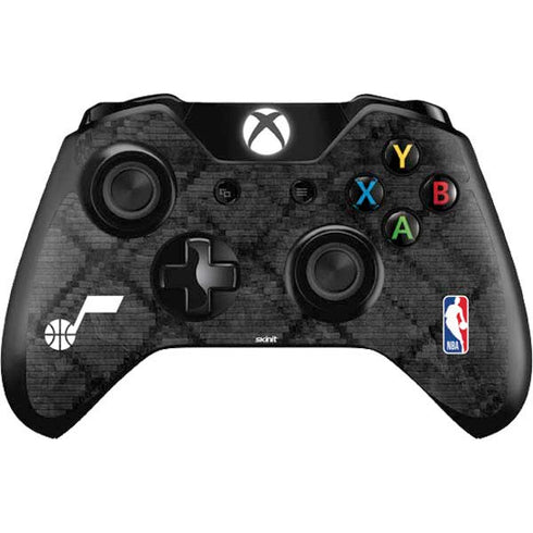 NBA Utah Jazz Black Rust Xbox One Controller Skin
