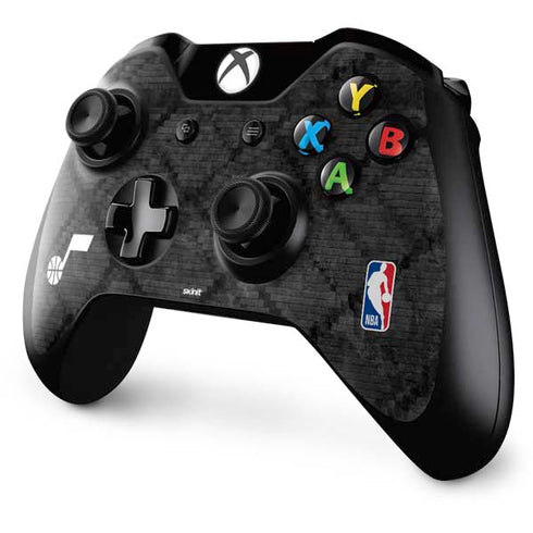 NBA Utah Jazz Black Rust Xbox One Controller Skin