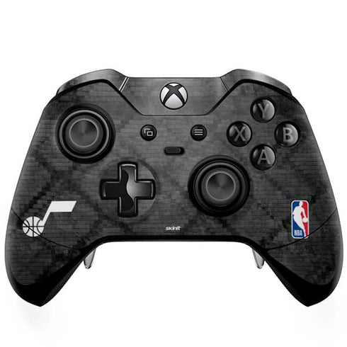 NBA Utah Jazz Black Rust Xbox One Elite Controller Skin
