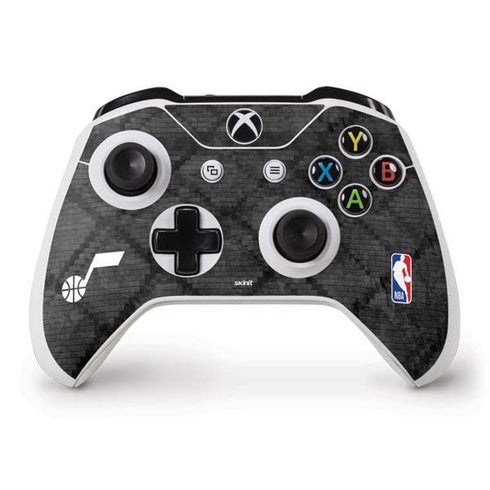 NBA Utah Jazz Black Rust Xbox One S Controller Skin