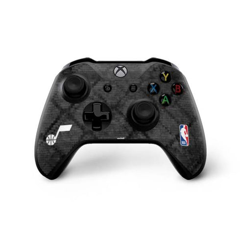 NBA Utah Jazz Black Rust Xbox One X Controller Skin
