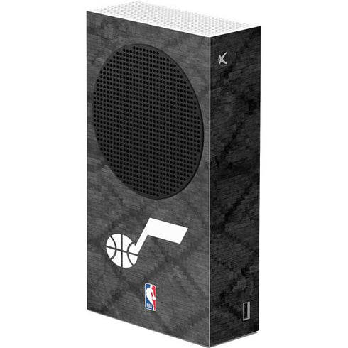 NBA Utah Jazz Black Rust Xbox Series S Console Skin