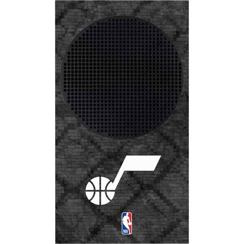 NBA Utah Jazz Black Rust Xbox Series S Console Skin