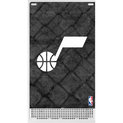 NBA Utah Jazz Black Rust Xbox Series S Console Skin