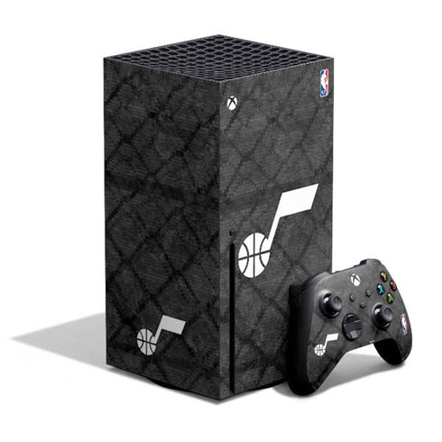 NBA Utah Jazz Black Rust Xbox Series X Skins