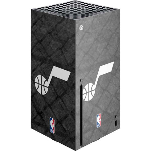 NBA Utah Jazz Black Rust Xbox Series X Console Skin