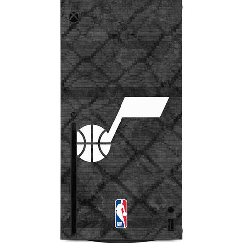 NBA Utah Jazz Black Rust Xbox Series X Console Skin