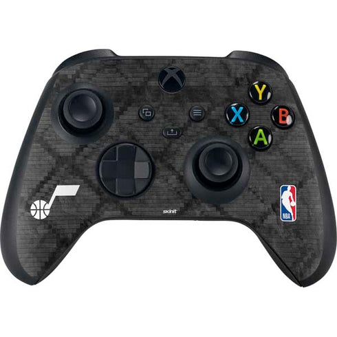 NBA Utah Jazz Black Rust Xbox Series X Controller Skin