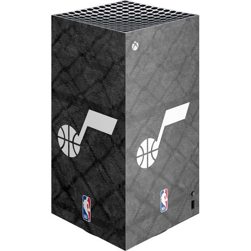 NBA Utah Jazz Black Rust XBox Series X Digital Edition Console Skin