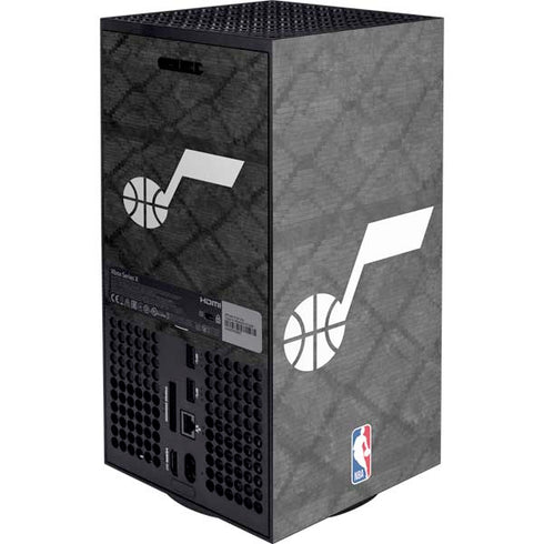 NBA Utah Jazz Black Rust XBox Series X Digital Edition Console Skin