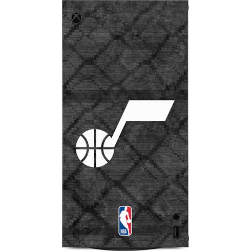 NBA Utah Jazz Black Rust XBox Series X Digital Edition Console Skin