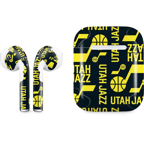 NBA Utah Jazz Blast Apple AirPods Skin