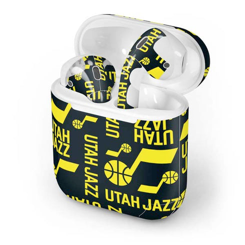 NBA Utah Jazz Blast Apple AirPods Skin