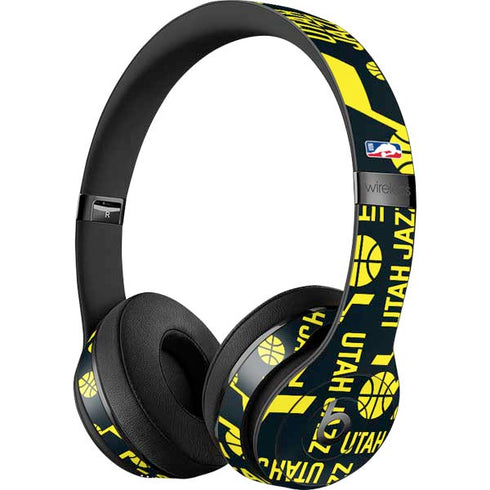NBA Utah Jazz Blast Beats Solo 3 Wireless Skin
