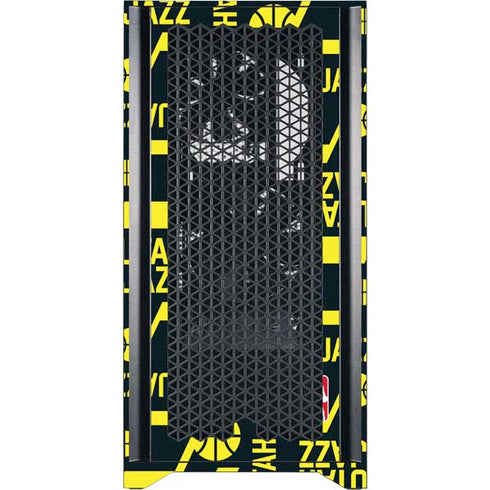 NBA Utah Jazz Blast Corsair 4000D Tempered Glass Mid-Tower ATX Case Skin
