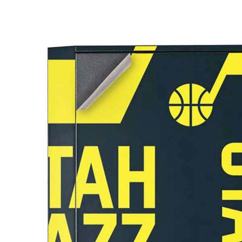 NBA Utah Jazz Blast Corsair 4000D Tempered Glass Mid-Tower ATX Case Skin