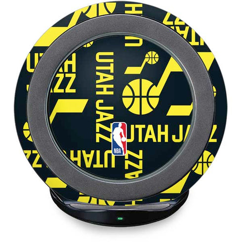NBA Utah Jazz Blast Fast Charge Wireless Charging Stand Skin